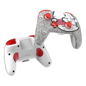 Mando de juego REMATCH GLOW Boo Hoo Gris y Blanco - Product Image 1