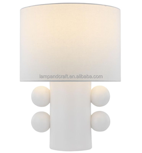 แจกันเซรามิกสีดำโคมไฟตั้งโต๊ะสำหรับห้องพักโรงแรมห้องนั่งเล่นห้องนอนสำนักงานโคมไฟตกแต่งบ้าน - Product Image 6