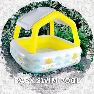 Piscine gonflable pour bébé en PVC de haute qualité et bassin de loisirs aquatiques pour enfants, idéal pour les nouveau-nés - Product Image 2