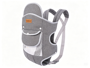 <span class=keywords><strong>Porte</strong></span>-bébé pliable multifonctionnel en coton à carreaux MotherSphere, pour bébés de 0 à 6 mois, portage frontal, fabrication directe OEM ODM - Product Image 2