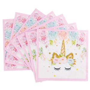 Unicorn chủ đề bên Bộ đồ ăn phục vụ 16 144 pcs sang trọng Kỳ Lân bên đám cưới sinh nhật Nguồn cung cấp - Product Image 3