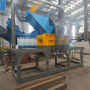 Broyeur de pneus entiers Usine de déchets Machine de recyclage de pneus Broyeur à double arbre - Product Image 6