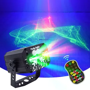 Projecteur LED Laser à Motif <span class=keywords><strong>Aurore</strong></span>, Lampe Disco à Haute Luminosité, Alimentation USB, Contrôle Vocal, Idéal pour Fêtes, Mariages, Anniversaires - Product Image 3