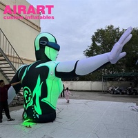 Personnages gonflables populaires, figurines de robots gonflables pour la publicité