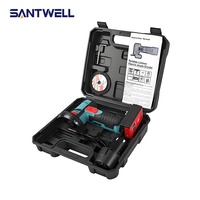 Mini-meuleuse d'angle Santwell, machine de découpe électrique portable avec interrupteur coulissant pour la rénovation domestique et l'industrie légère