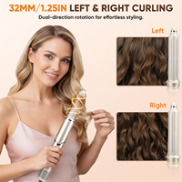 Sèche-cheveux professionnel à haute vitesse 110000 tr/min avec ions négatifs, brosse multi-styler 8 en 1, brosse à air chaud, sèche-cheveux, boucleur