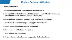 12-kênh 4G thu thập dữ liệu hệ thống mô-đun IOT công nghiệp IO điều khiển thiết bị đầu cuối daq modbus I/O mô-đun với RS485 - Product Image 3