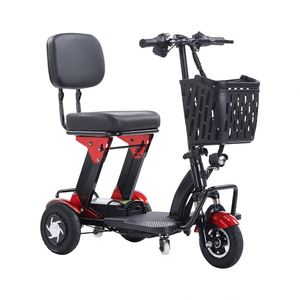 Scooter de Movilidad Plegable al por Mayor de Fábrica para Personas Mayores y Adultos con Discapacidad, Triciclo Eléctrico de 3 Ruedas para Viajes de Ocio - Product Image 4