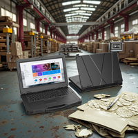 Ordinateur portable robuste de 15,6 pouces avec processeur Intel, 32 Go de RAM, 256 Go de stockage, système d'exploitation Windows, Wi-Fi, GPS, pour usage industriel