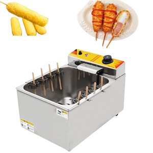 Nouvelle Conception Friteuse à Corndogs Électrique, Machine à Frire Électrique, Friteuse à <span class=keywords><strong>Hot</strong></span>-Dogs Profonde, Machines à Snacks - Product Image 4