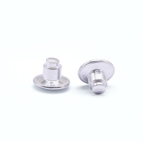 Rivets tubulaires semi-creux en aluminium à tête ronde 3mm 4mm 5mm personnalisables pour la fabrication de meubles