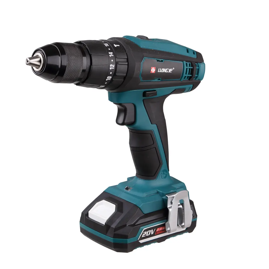 Liangye Power Wood Drills Cordless Drill Heavy Duty,18V Hammer Cordless Drill Rechargeable