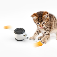 Venta al por mayor de lujo Robótico Mascota Gato Robot Juguetes Gato Vaso interactivo Teaser Ball Toy