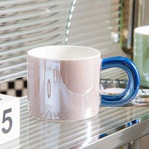 Nueva Taza de Cerámica de Estilo Moderno, Apilable, Ecológica, Apta para Lavavajillas y Microondas, con Asa Grande y Acabado Glaseado, Personalizable - Product Image 6