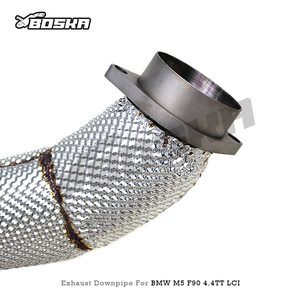 OEM Engine Header Downpipe for M5/M6 F90 LCI 4.4TT 2018-2024 Stainless Steel Street Car Boska Exhaust Free Flow pipes System - Product Image 5