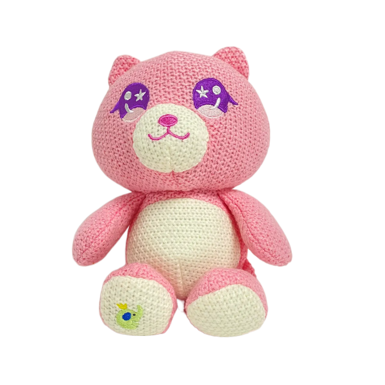 Wholesale cartoon pink cute bear animal knitted fabric series of high quality teddy bear plush toys