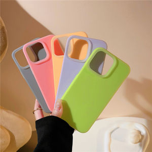 Étui de téléphone portable en silicone liquide fluorescent pour <span class=keywords><strong>iphone</strong></span> <span class=keywords><strong>11</strong></span> pro max pour <span class=keywords><strong>iphone</strong></span> 15 pro max étui silicone néon <span class=keywords><strong>orange</strong></span> - Product Image 3