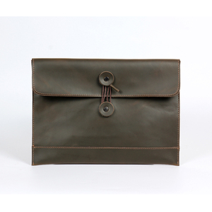 <strong>Leather</strong> Envelope Folder <strong>Case</strong> Portfolio Mens Clutch Portfolio Sleeve <strong>Case</strong> for Padfolio File Folder A4 <strong>Document</strong> Organizer - Product Image 4