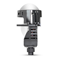Phare LED de voiture universel K5 à double faisceau, 65W haute puissance, 6000K, 15000 Lumens, pour rétrofit et feu antibrouillard laser