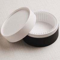 Emballage en tube de papier écologique de qualité alimentaire pour gâteau basque, cheesecake, biscuits, chocolat, boîte cylindrique en kraft