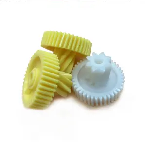 Custom nylon gears abs injection molded plastic parts customized gears plastic gears