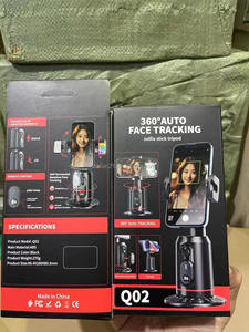 <span class=keywords><strong>Q02</strong></span> Smart Ai suivi du visage support de téléphone portable rotatif à 360 degrés Al contrôle des gestes batterie Rechargeable <span class=keywords><strong>Selfie</strong></span> <span class=keywords><strong>Stick</strong></span> - Product Image 2