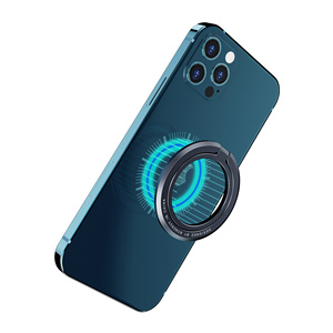 Boneruy T5 tương thích từ ngón tay điện thoại người giữ nhẫn cho iphone 15 Pro <span class=keywords><strong>Max</strong></span> xoay điện thoại di động Grip - Product Image 2