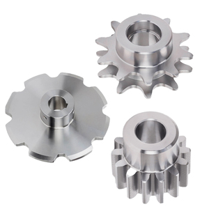 OEM ODM fornitura di fabbrica su misura grande passo di distribuzione catena in acciaio pignone doppia ruota pulegge pignone - Product Image 4