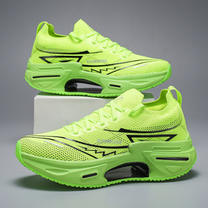 Zapatillas de Running Ligeras de Malla con Entresuela EVA Acolchada y Estabilizador de Talón de TPU para Aumentar la Altura, Tallas US 13-14 EUR 47-48, Ideales para Verano - Product Image 1
