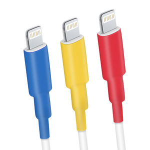 Housse de protection pour câble de données Chcc, 10 cm, en plastique universel, pour câbles de charge Apple et Android - Product Image 1
