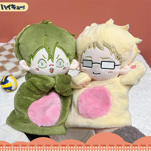 Vente flash : 8 modèles de figurines en peluche de style japonais Haikyu, poupées en peluche <span class=keywords><strong>Kageyama</strong></span> Tobio Hinata Shoyo, marionnettes à main, jouets en peluche doux - Product Image 3