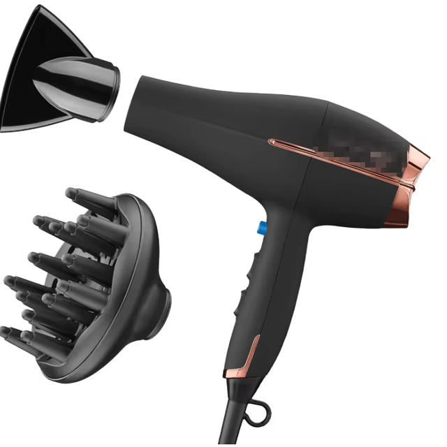 Hair Dryer with Diffuser AC Motor Pro Hair Beauty Appliances