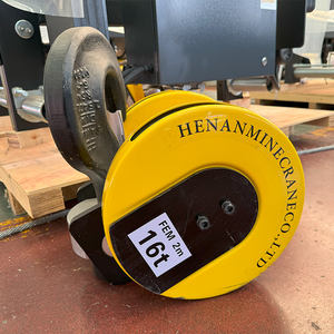 Chaoyang Hebevorrichtung Hakenrolle mit Lager aus Metall, 1000 kg Tragfähigkeit, 1 Jahr Garantie, Neuer Einträger-Brückenkran Test - Product Image 5