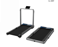 Tapis de marche électrique pliable multifonctionnel portable 0,5-12 km/h 110 kg pour la maison et la salle de sport