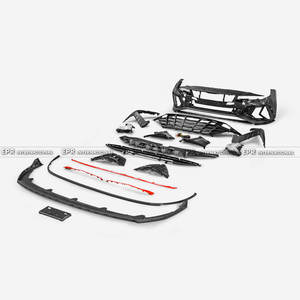 Pare-chocs avant complet en plastique PP de type N pour Elantra Avante CN7 pré-lifting 21-22, montage direct - Product Image 2