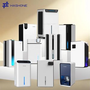 HASHONE 2,5L 6L 12L Abnehmbarer Wassertank Innenraum-Luftentfeuchter Tragbar mit LED-Anzeige für den Heimgebrauch Mini Elektrischer Luftentfeuchter - Product Image 1