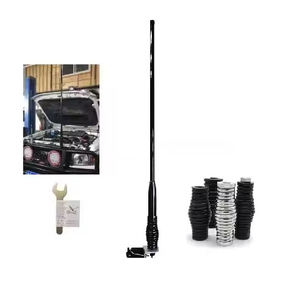 Antenne en fibre de verre 108cm/78cm pour le marché australien, 477mhz, avec ressort robuste, antenne de voiture tout-terrain avec câble RG58 de 4,5 m - Product Image 1