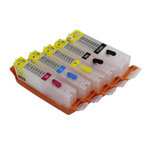 Cartucho de tinta recargable para impresora, cartucho de tinta recargable con chip ARC, compatible con Canon IP7210 MG5410 MX721 MX921 MG5510 <span class=keywords><strong>IX6810</strong></span>, 1 unidad - Product Image 5
