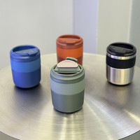Automatisation en acier inoxydable 550ML Self Drink Mate Thermos Mate Cup et Bombilla tout en un n'importe où sans effort Mate Yerba
