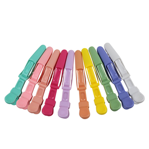 03 Pinces à cheveux en plastique, pinces crocodiles - 5 couleurs, outil de coiffure durable pour les coiffeurs professionnels et les femmes - Product Image 5