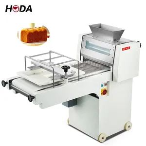 Hoda Bakkerij Winkel Set Loaf Toast Brood Deeg Machines Voor Bakkerij Brood Moulder, ronde Vierkante Burger Brood Moulding Machine Molder