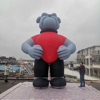 Grand modèle de chien gonflable | Publicité extérieure et décoration d'événement