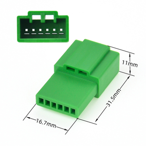 JAE IL-AG5 2-8ピングリーン自動車コネクタキットIPXX密封された男性女性セットヘッドライトワイヤーハーネス2.5mmピッチPBT GF - Product Image 4