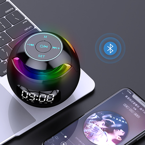 Reloj Despertador Inteligente con Doble <span class=keywords><strong>Alarma</strong></span>, Organizador de Tiempo, Luces Nocturnas Coloridas, Altavoz Inalámbrico Inteligente para Niños, Gran Venta - Product Image 2