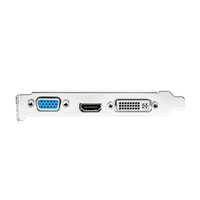 Carte graphique Abit Low Profile GT610 1 Go DDR3, sans alimentation externe, boîtier fin et compact, GPU pour ordinateur de bureau