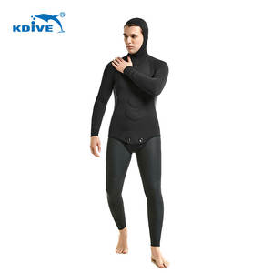 <span class=keywords><strong>Traje</strong></span> de Buceo KDIVE de Dos Piezas con Mangas Largas, Camuflaje, para <span class=keywords><strong>Pesca</strong></span> <span class=keywords><strong>Submarina</strong></span>, <span class=keywords><strong>3mm</strong></span> 5mm 7mm - Product Image 3