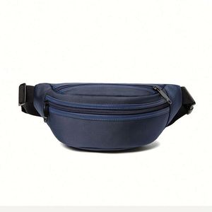 Sac banane homme tendance en nylon imperméable, sac à bandoulière croisé pour le voyage, le trajet quotidien et le bureau, sac à dos promotionnel - Product Image 2