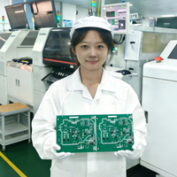 Lámpara de Escritorio con Control de Botones y 3 Años de Garantía, Solución de Diseño PCBA, Placa de Circuito LED, Fabricante de PCBA para Lámparas Personalizadas