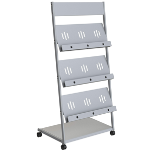 Metal Rack Shelf Metal Flooring Magazine Shelf Book Display Stand Book Store Storage Rack Metal Magazine Display Rack
