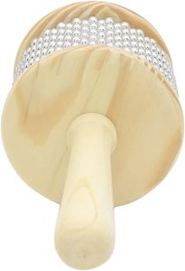 8,5 CM Media <span class=keywords><strong>Cabasa</strong></span> <span class=keywords><strong>Instrumento</strong></span> <span class=keywords><strong>musical</strong></span> nativo <span class=keywords><strong>Cabasa</strong></span> Metal <span class=keywords><strong>Cabasa</strong></span> para la enseñanza - Product Image 4
